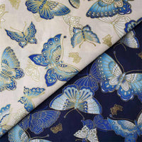 CottonButterflyFabricBytheYard