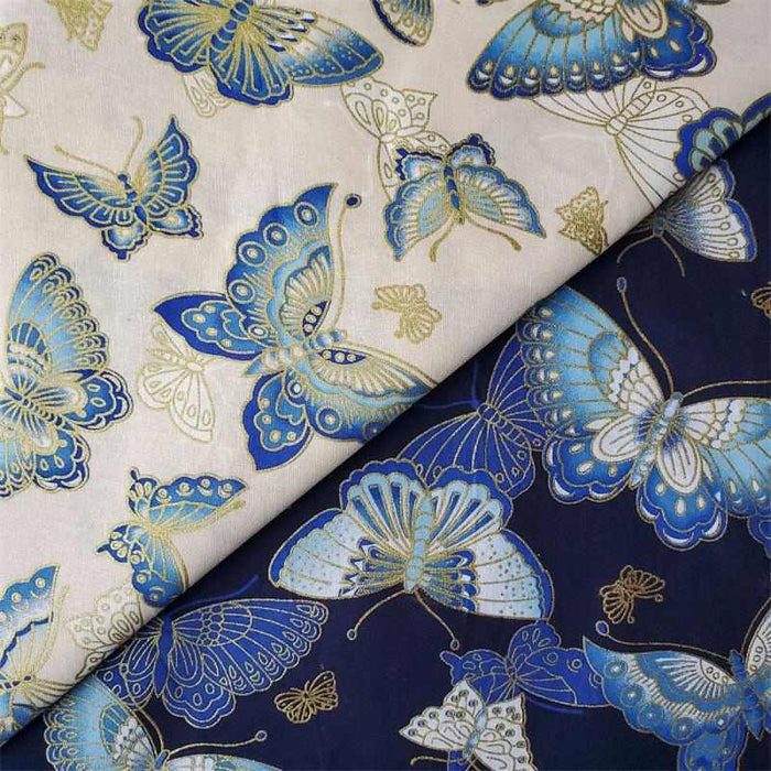CottonButterflyFabricBytheYard