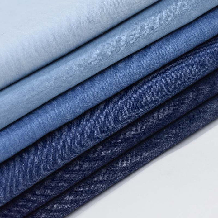 100CottonDenimFabricBytheYard