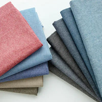 100% Cotton Chambray Fabric By The Yard