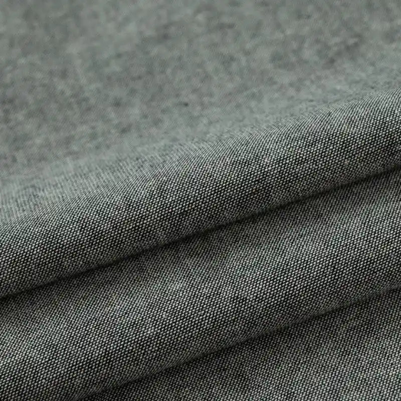 100% Cotton Chambray Fabric By The Yard