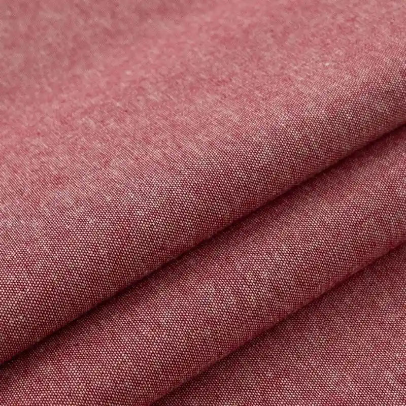 100% Cotton Chambray Fabric By The Yard