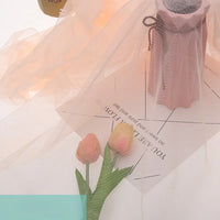 Pure Color Poly Fabric Mesh By The Yard