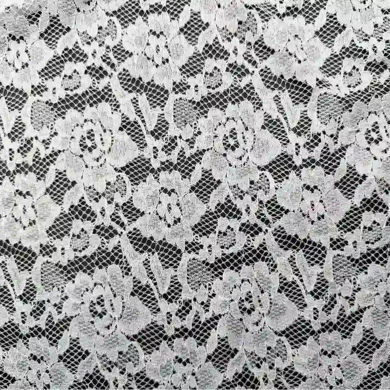 Floral Mesh Fabric By The Yard