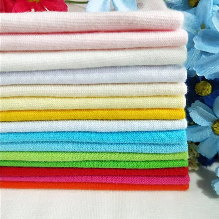 1x1 Thin Ribbed Cotton Fabric By The Yard