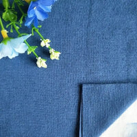1x1 Thin Ribbed Cotton Fabric By The Yard