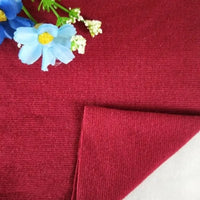 1x1 Thin Ribbed Cotton Fabric By The Yard