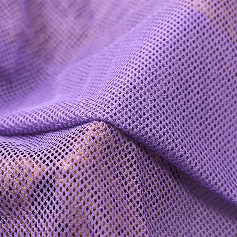 Solid Color Polyester Mesh Fabric