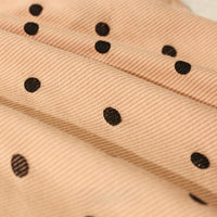 2x2 Heart Print Rib Knit Material By The Yard
