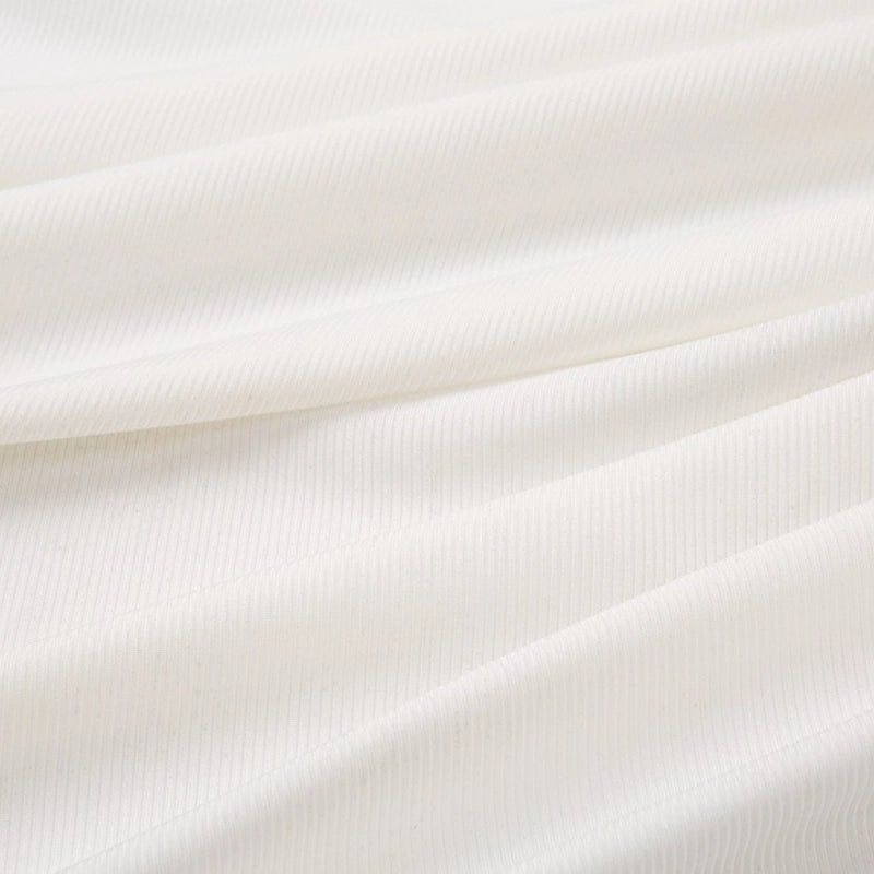 2x2 Thin Ribbed Stretch Fabric By The Yard