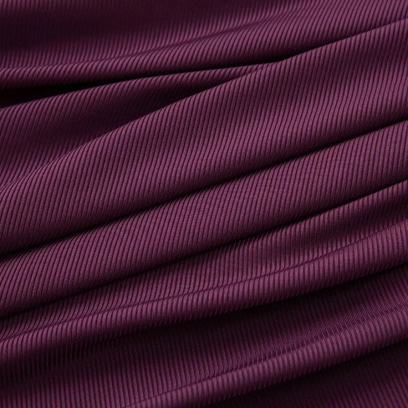 2x2 Thin Ribbed Stretch Fabric By The Yard