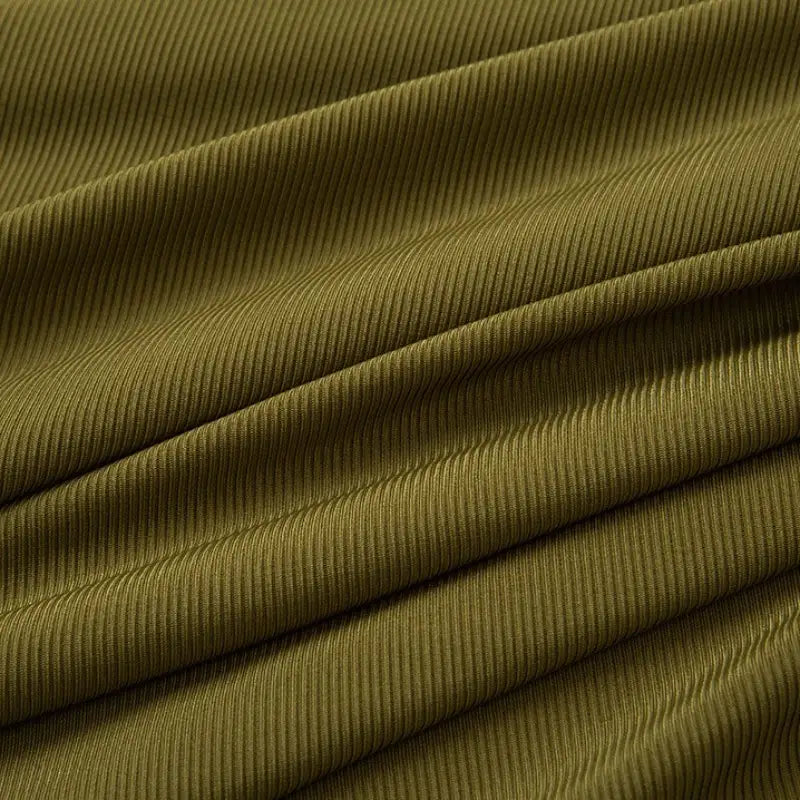 2x2 Thin Ribbed Stretch Fabric By The Yard
