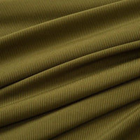 2x2 Thin Ribbed Stretch Fabric By The Yard
