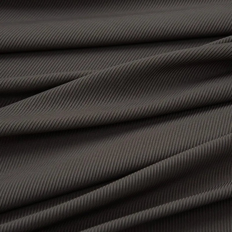 2x2 Thin Ribbed Stretch Fabric By The Yard