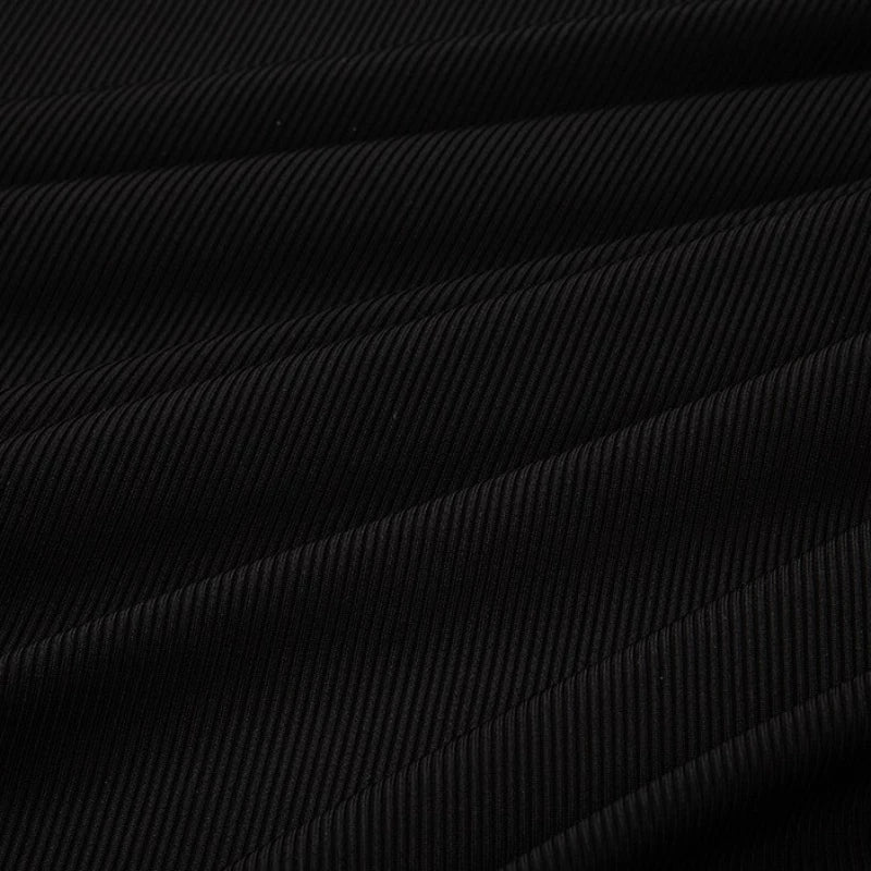 2x2 Thin Ribbed Stretch Fabric By The Yard