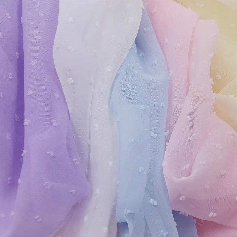 3Ddotchiffonfabricbytheyard