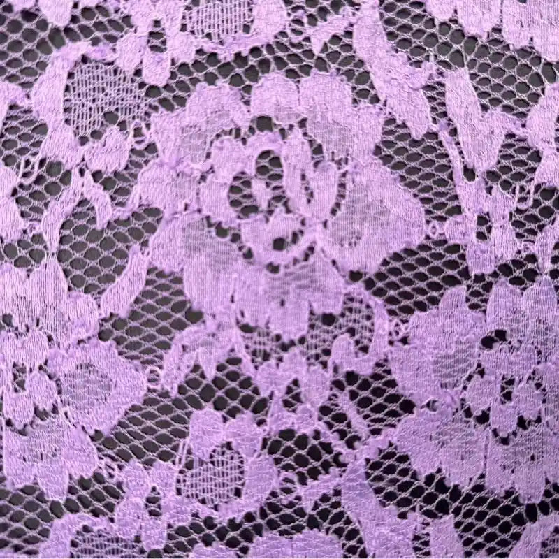 Floral Mesh Fabric By The Yard