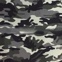 Printed Camo Canvas By The Yard
