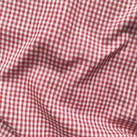 Gingham Linen Fabric By The Yard|Plaid Cotton Linen Material|Check Linen Apparel Fabric