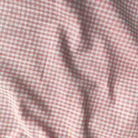 Gingham Linen Fabric By The Yard|Plaid Cotton Linen Material|Check Linen Apparel Fabric