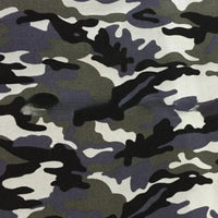 Printed Camo Canvas By The Yard