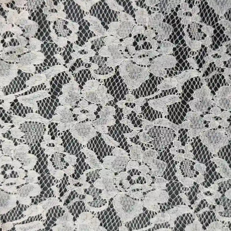 Floral Mesh Fabric By The Yard