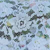 Floral Mesh Fabric By The Yard