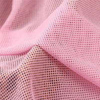 Solid Color Polyester Mesh Fabric