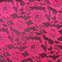 Floral Mesh Fabric By The Yard