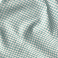 Gingham Linen Fabric By The Yard|Plaid Cotton Linen Material|Check Linen Apparel Fabric