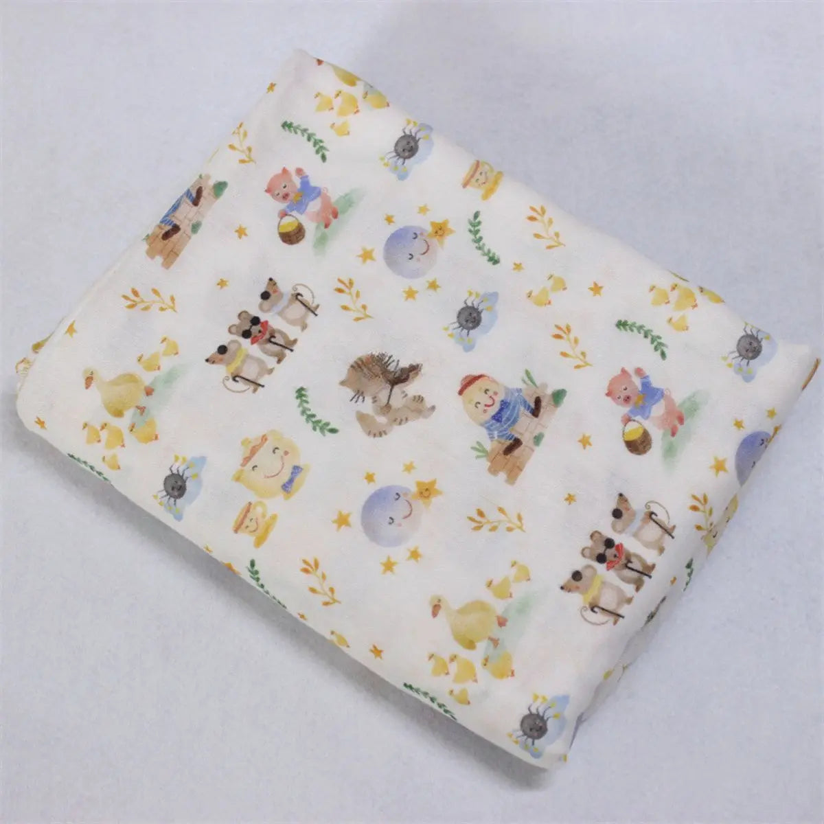 Animal Print Double Gauze Fabric By The Yard for blanket