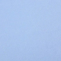 A close-up of Longan Craft’s Bamboo Jersey Fabric By The Yard, a soft, plain light blue single elastane jersey textile ideal for loungewear, showing its smooth texture with no visible patterns or distinct features.