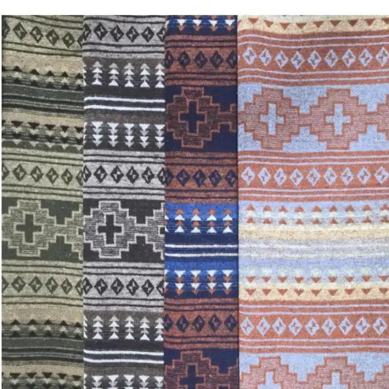 Bohemian Geometric Print Western Fabric by the Yard