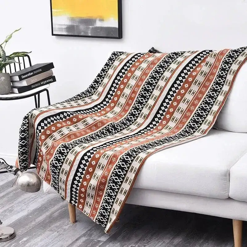 BohemianJacquardChenilleFabricByTheYard