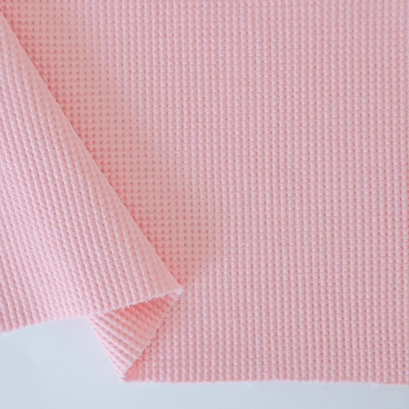 Brushed Waffle Knit Fabric By The Yard