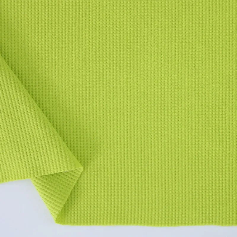 Brushed Waffle Knit Fabric By The Yard