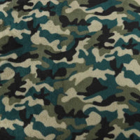 Camouflage Fleece Fabric By The Yard