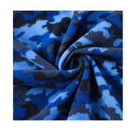 Camouflage Fleece Fabric By The Yard