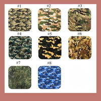 Camouflage Fleece Fabric By The Yard