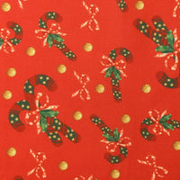 Cartoon Christmas Print Material By The Yard