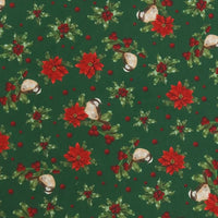 Cartoon Christmas Print Material By The Yard