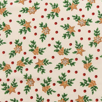 Cartoon Christmas Print Material By The Yard