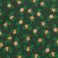 Cartoon Christmas Print Material By The Yard