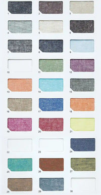 Linen And Cotton Blend Chambray Fabric By The Yard
