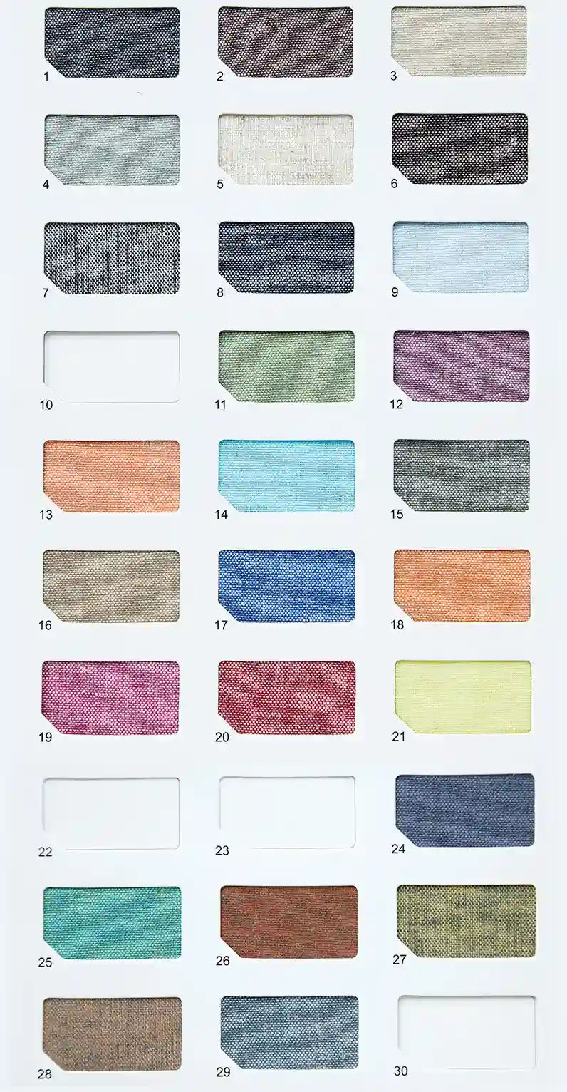 Linen And Cotton Blend Chambray Fabric By The Yard