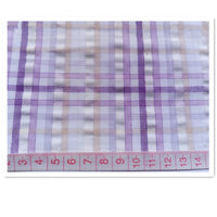 Checked Cotton Seersucker Fabric by the Yard