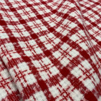 Classic Plaid Tweed By The Yard