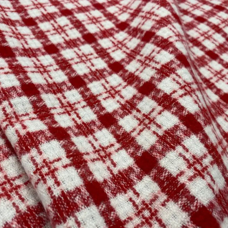 Classic Plaid Tweed By The Yard