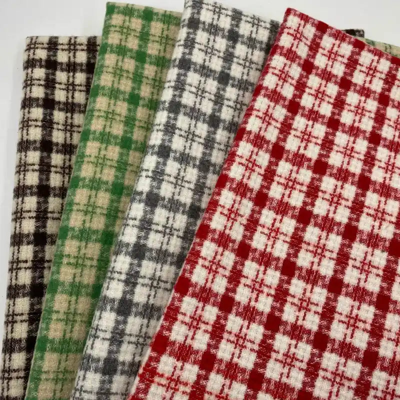 Classic Plaid Tweed By The Yard