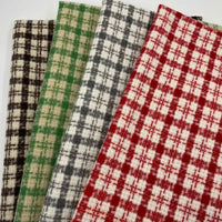 Classic Plaid Tweed By The Yard